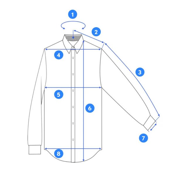 VTG Flying Cross De Luxe Poplin Long Sleeve Shirt Navy Army Uniform Workwear - Picture 6 of 6